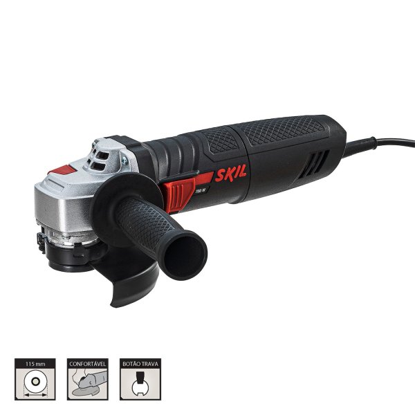 ESMERILHADEIRA ANGULAR 4.12 SKIL 9002 700W 127V