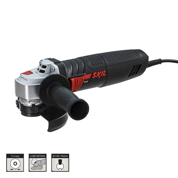 ESMERILHADEIRA ANGULAR 4.12 SKIL 9002 700W 127V