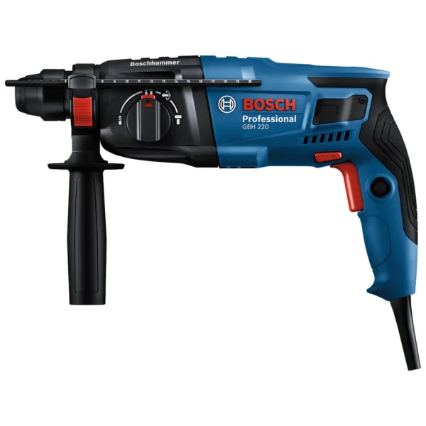 MARTELETE PERFURADO ROMPEDOR GBH 220 720W 127V+MALETA