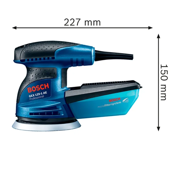LIXADEIRA ROTO ORBITAL GEX 1251 AE 127V