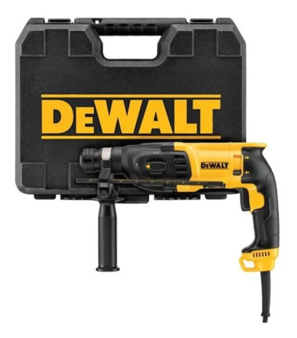MARTELETE SDS PLUS 800W 127V + KITBOX MARCA DEWALT