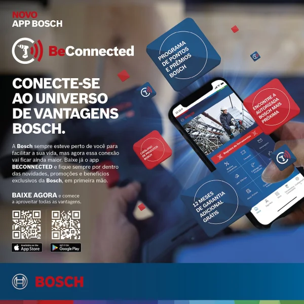 BOSCH FURADEIRA DE IMPACTO GSB 550 RE + 14 BROCAS
