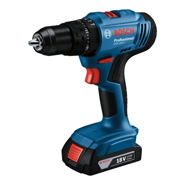 FURADEIRA PARAFUSADEIRA BOSCH GSR 180-LI 18V + BATERIA