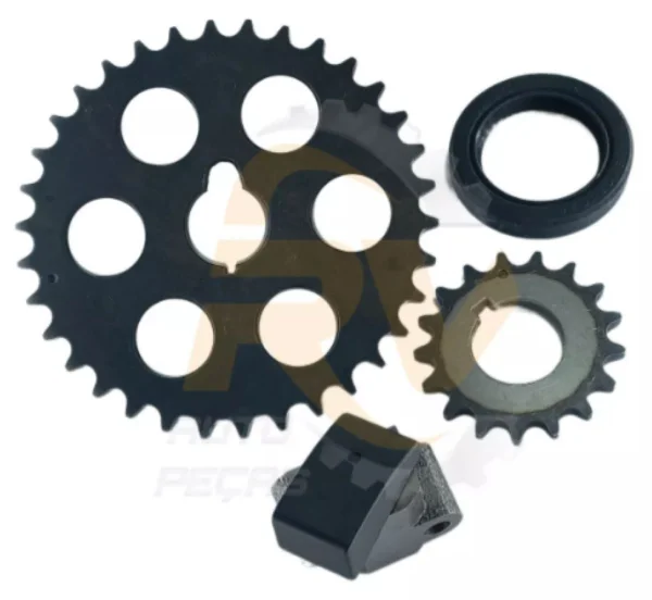 KIT DISTRIBUICAO COMPLETO MOTOR FORD VW AE CHT 1.0 1.6