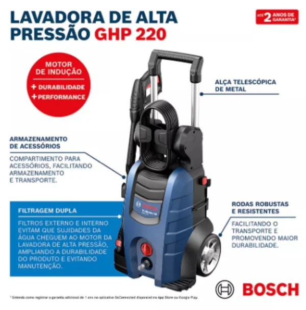 LAVADORA DE ALTA PRESSAO GHP 220 220V