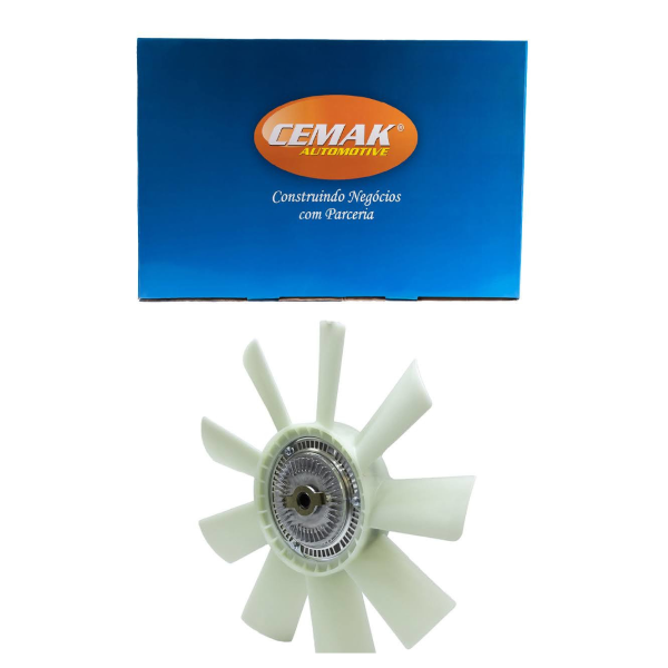 EMBREAGEM VISCOSA COMPLETA GM S10/FRONTIER/XTERRA/SPRINT