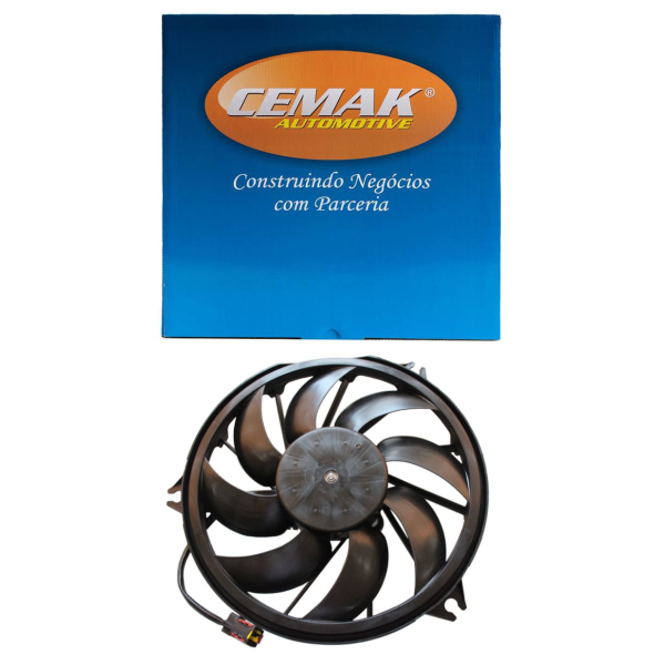 ELETROVENTILADOR RADIADOR PEUGEOT 206 E 207- 12V