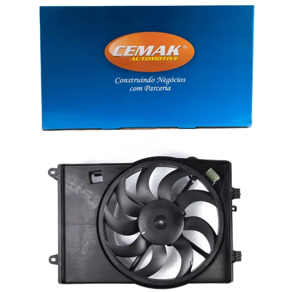 MOTOR VENTILADOR RADIADOR COBALT/ONIX/PRISMA/SONIC/SPIN/TRACKER - 12V