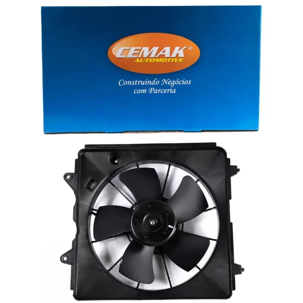 MOTOR VENTILADOR RADIADOR HONDA NEW CIVIC - 12V