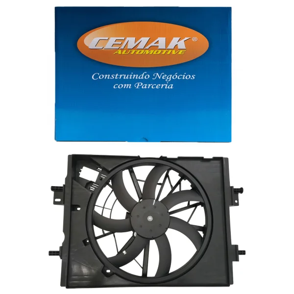 MOTOR VENTILADOR RADIADOR NISSAN KICKS - 12V