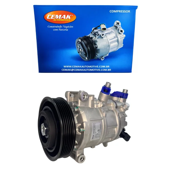 COMPRESSOR AR CONDICIONADO NEW HOLLAND TM120 CASE MXM