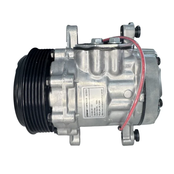 COMPRESSOR AR CONDICIONADO UNVERSAL MODELO 7B10 POLIA 6PK