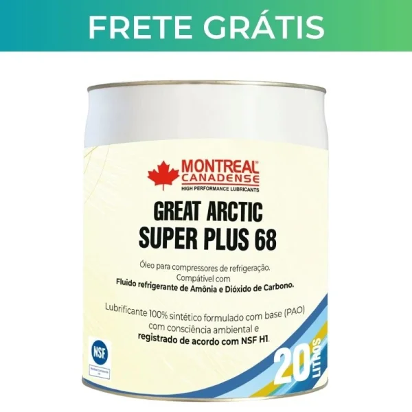 Montreal Great Arctic Super Plus 68 - 20 L - NSF (Grau Alimentcio)