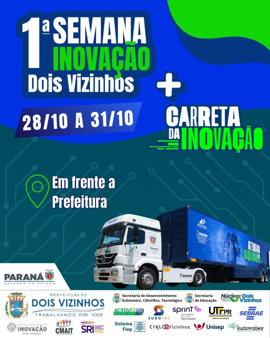 1� SEMANA DA INOVA��O AGITA DOIS VIZINHOS
