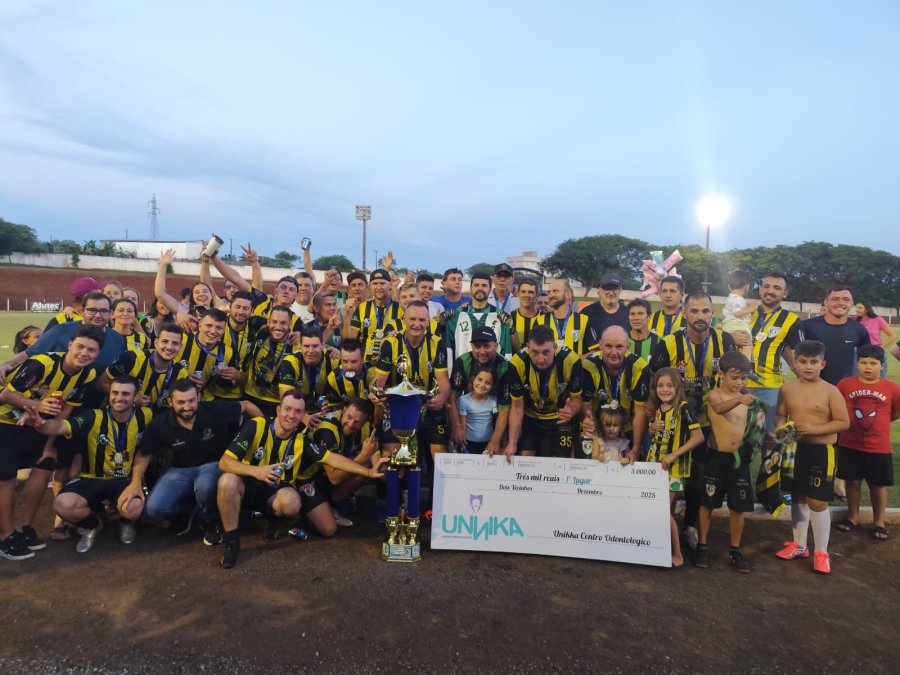 FLORESTA E UNI�O S�O OS CAMPE�ES DO MUNICIPAL UNNIKA DE FUTEBOL 2025