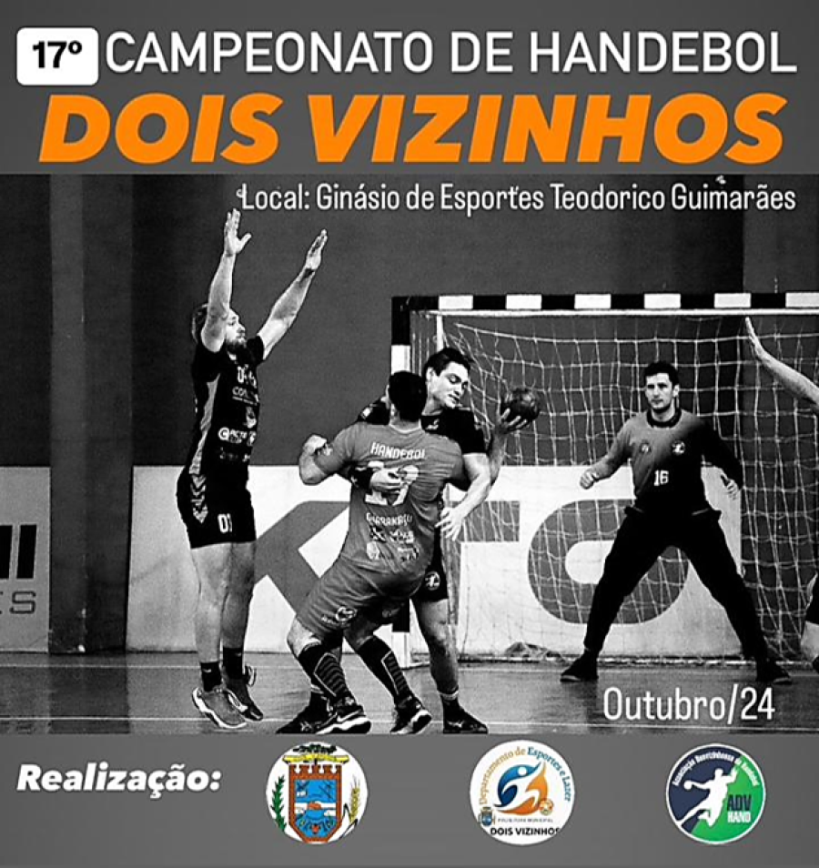 17� CAMPEONATO MUNICIPAL DE HANDEBOL ACONTECE NESTE FINAL DE SEMANA