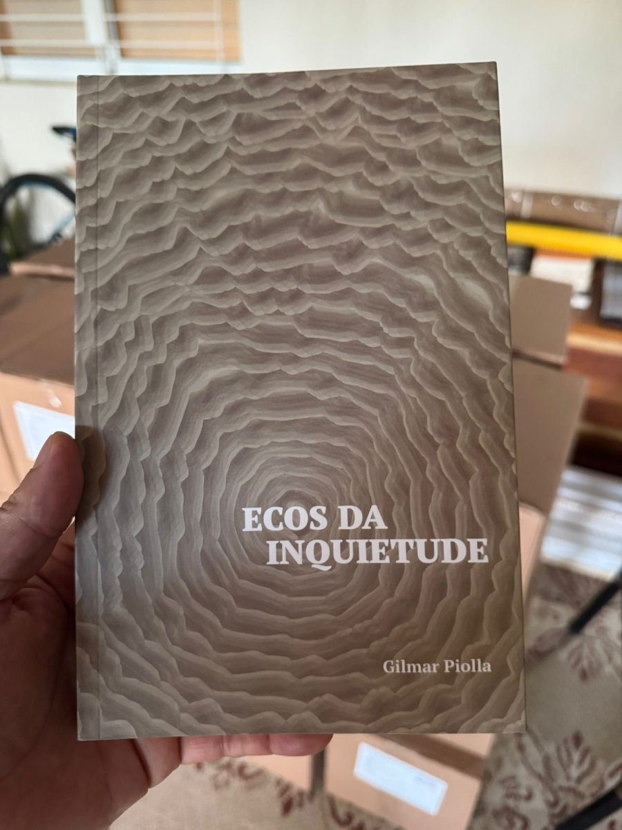 DOIS VIZINHOS RECEBE O LAN�AMENTO DO LIVRO ECOS DA INQUIETUDE, DO JORNALISTA DUOVIZINHENSE GILMAR PIOLLA