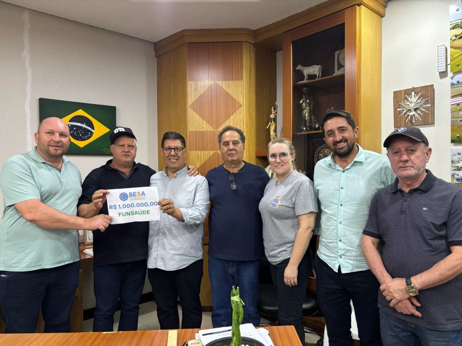 DOIS VIZINHOS RECEBE MAIS R$ 1 MILH�O PARA REFOR�AR ATENDIMENTO NA SA�DE