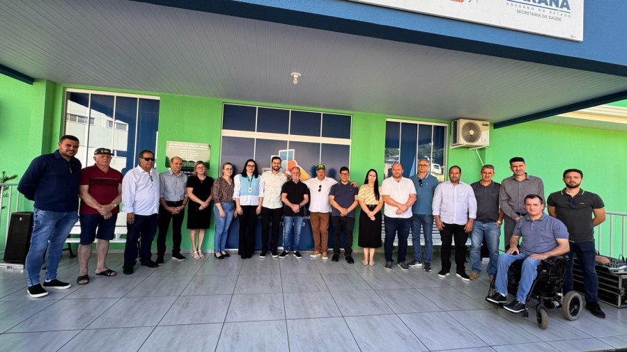 DOIS VIZINHOS INAUGURA NOVO POSTO DE SA�DE COM HOMENAGEM � M�DICA BRUNA SILVESTRO