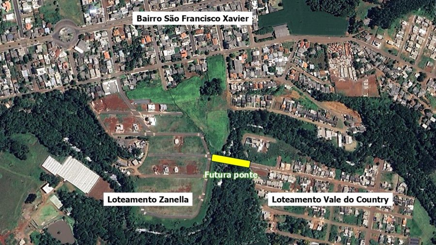 NOVA PONTE VAI LIGAR VALE DO COUNTRY AO S�O FRANCISCO XAVIER