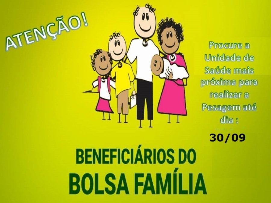 Aviso Importante - Pesagem Bolsa Fam�lia.