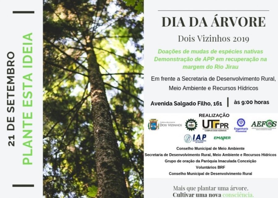 Comemora��o Dia da �rvore