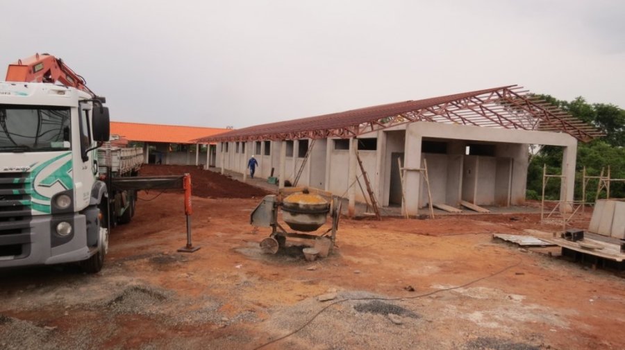 Obras da Escola Municipal Margarida Galvan Est�o a Todo o Vapor