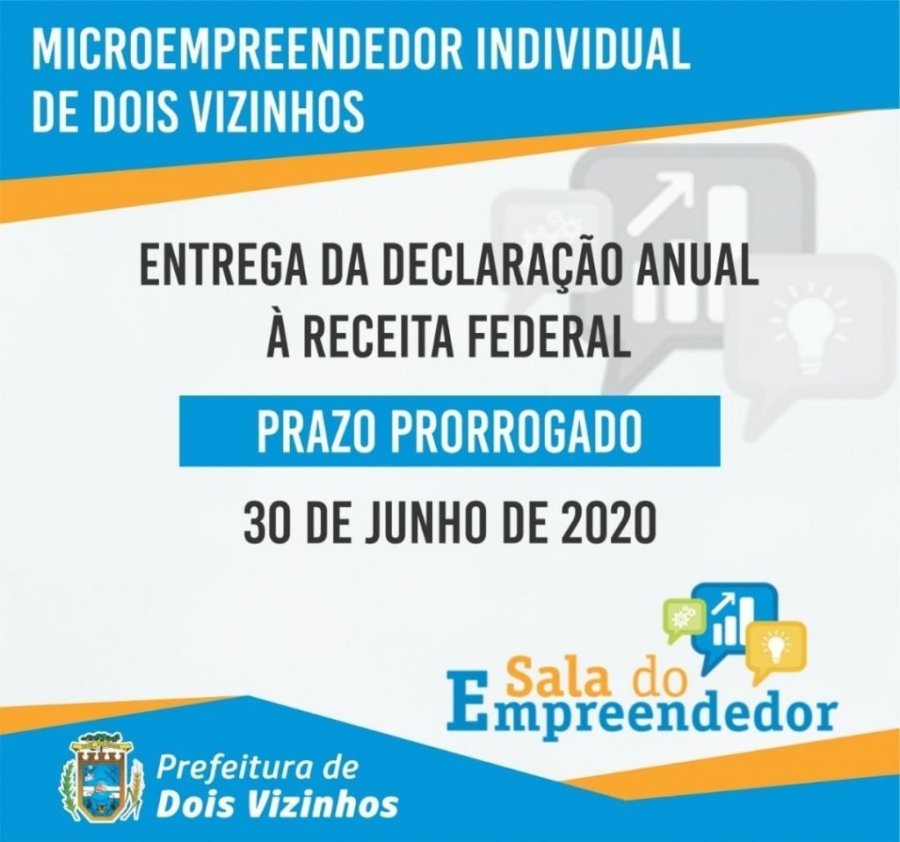 Prorroga��o da Declara��o Anual