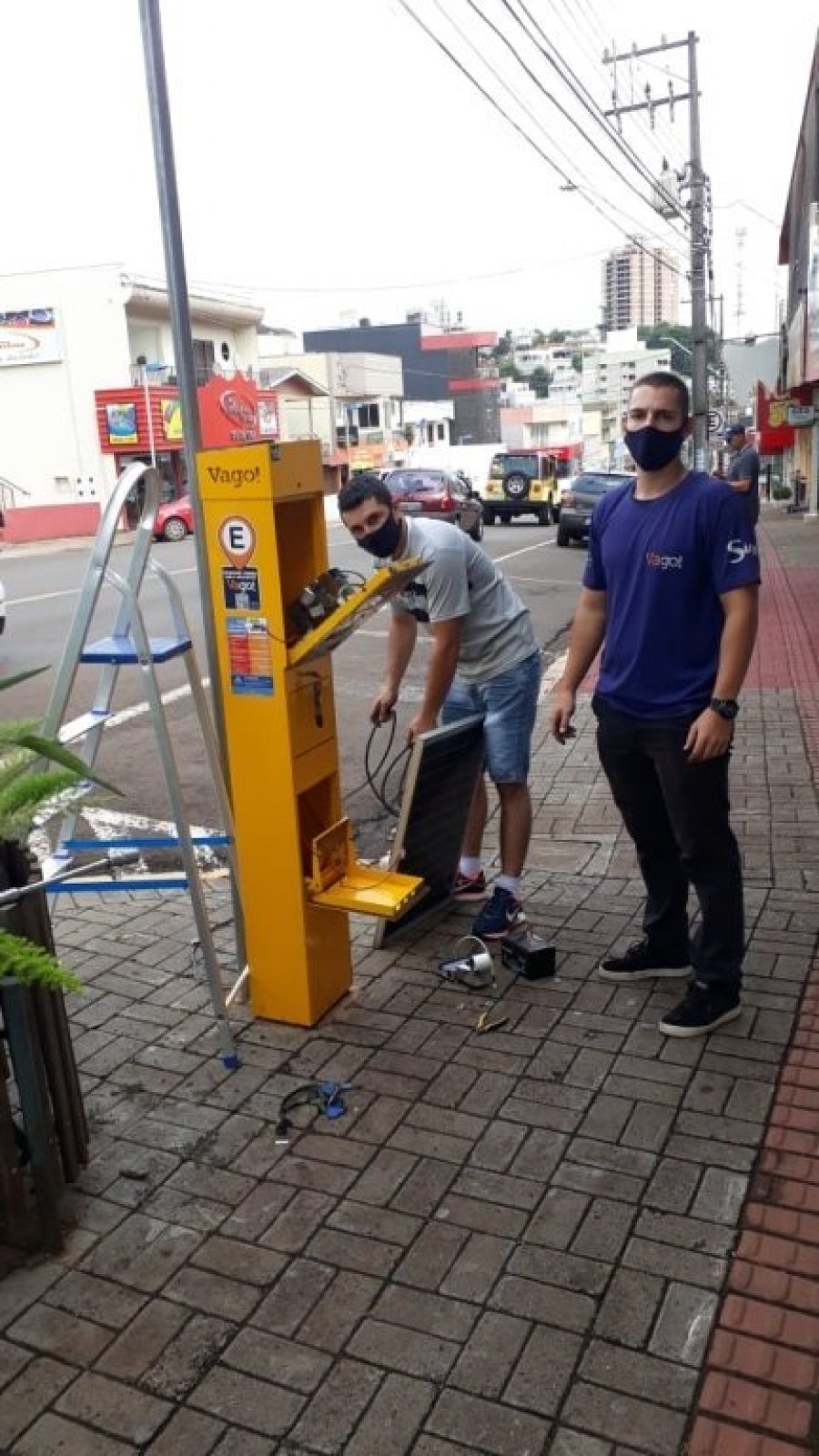 Parqu�metros S�o Removidos Em Dois Vizinhos