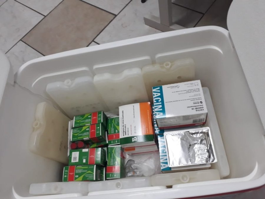 Covid-19: Secretaria de Sa�de Recebe Novo Lote para Aplica��o de Primeira  Dose