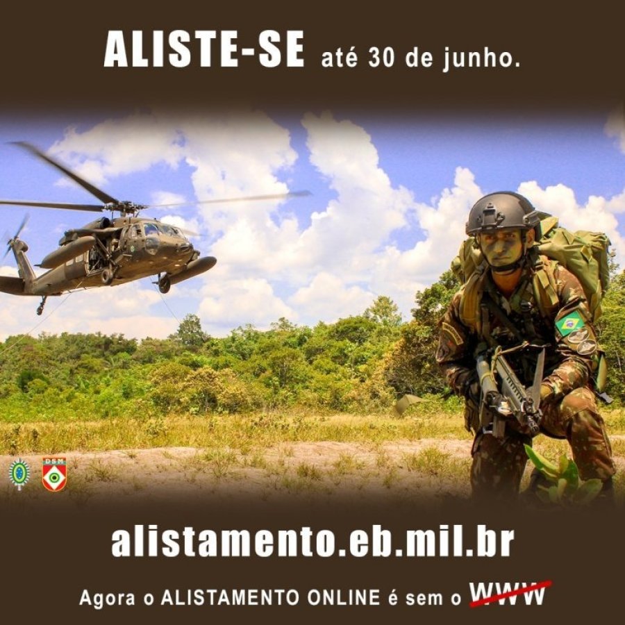 Aten��o Jovens - Alistamento Militar