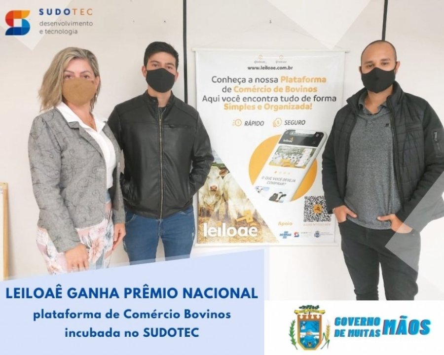Empresa Incubada no Sudotec de Dois Vizinhos Ganha Pr�mio Nacional