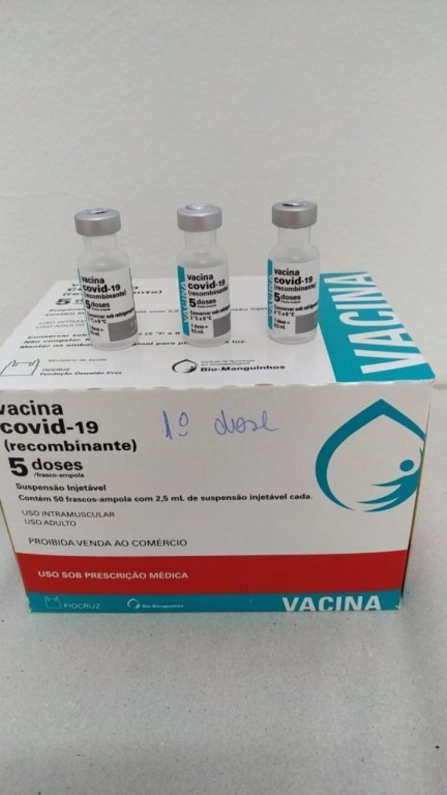 Secretaria de Sa�de N�o Tem Previs�o de Recebimento de Novas Doses para Este Final de Semana