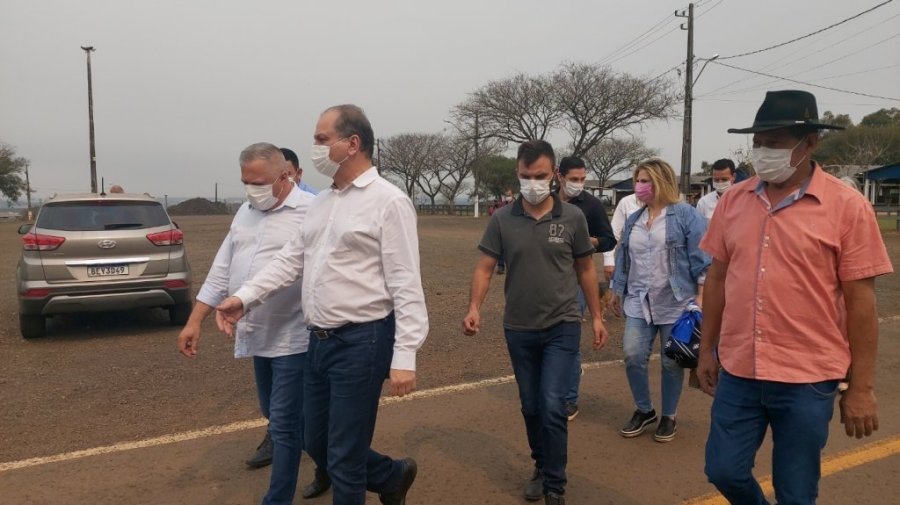 Deputado Federal e L�der do Governo, Ricardo Barros, Visita Dois Vizinhos