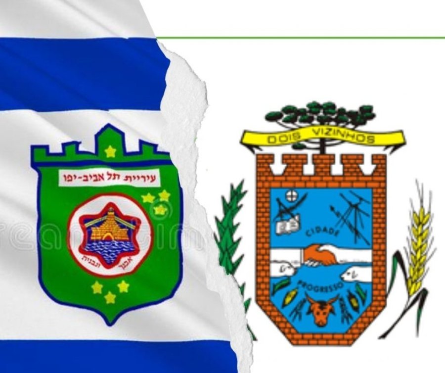 Dois Vizinhos � Declarada Cidade-irm� de Tel Aviv, Capital Econ�mica de Israel