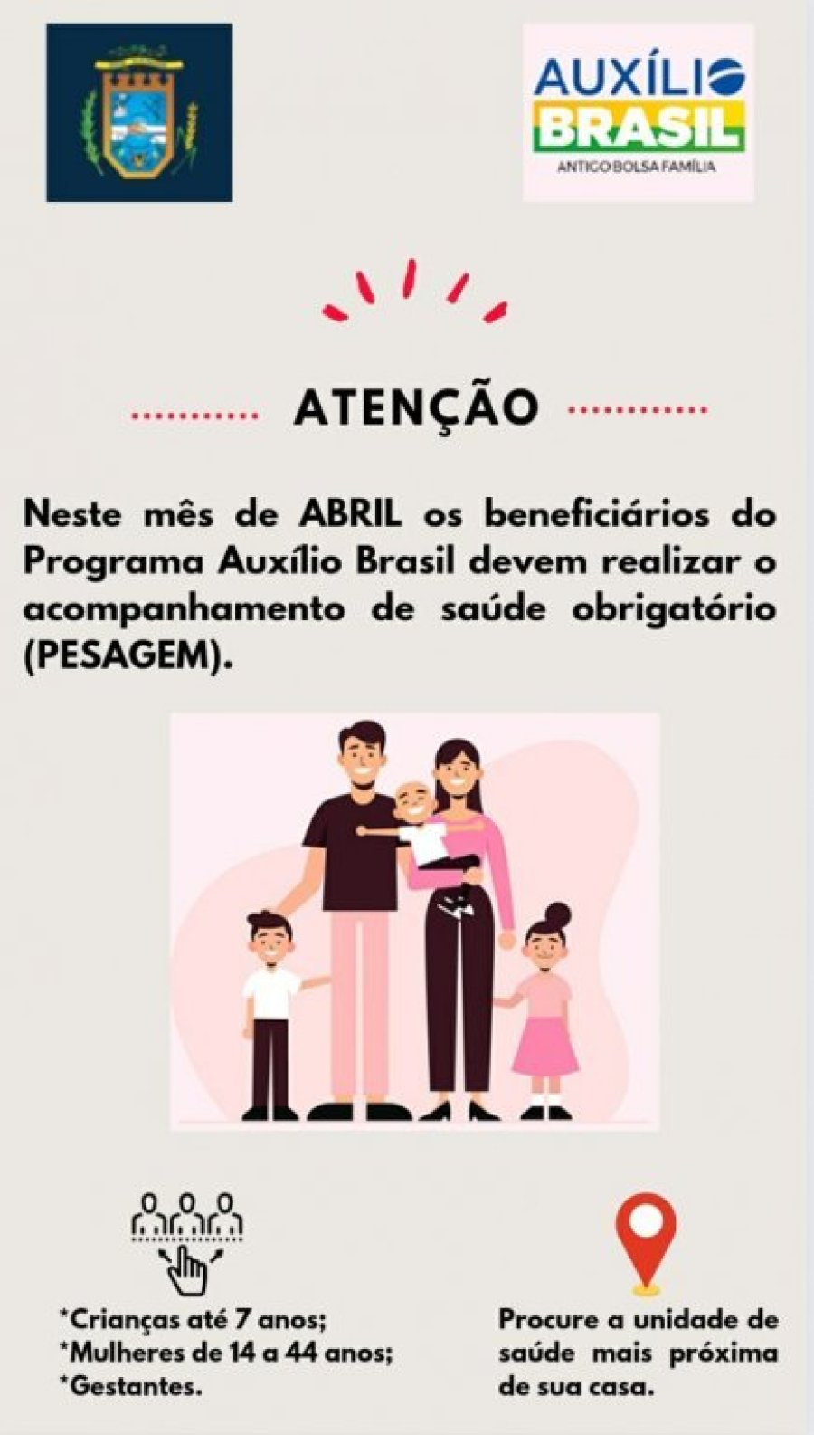 Aux�lio Brasil: Unidades B�sicas de Sa�de Est�o Realizando Pesagem Obrigat�ria de Crian�as e Mulheres