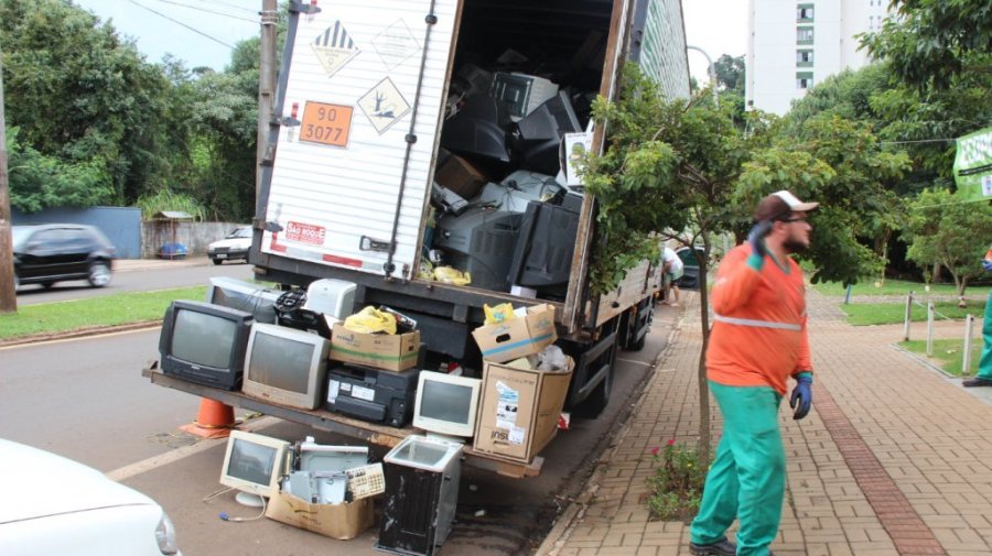 Descarte do Lixo Eletr�nico Ser� na Pr�xima Segunda-feira Em Dois Vizinhos