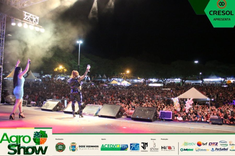 Primeiro Dia de Agroshow Foi Um Sucesso! e Voc� Fez Parte Disso.