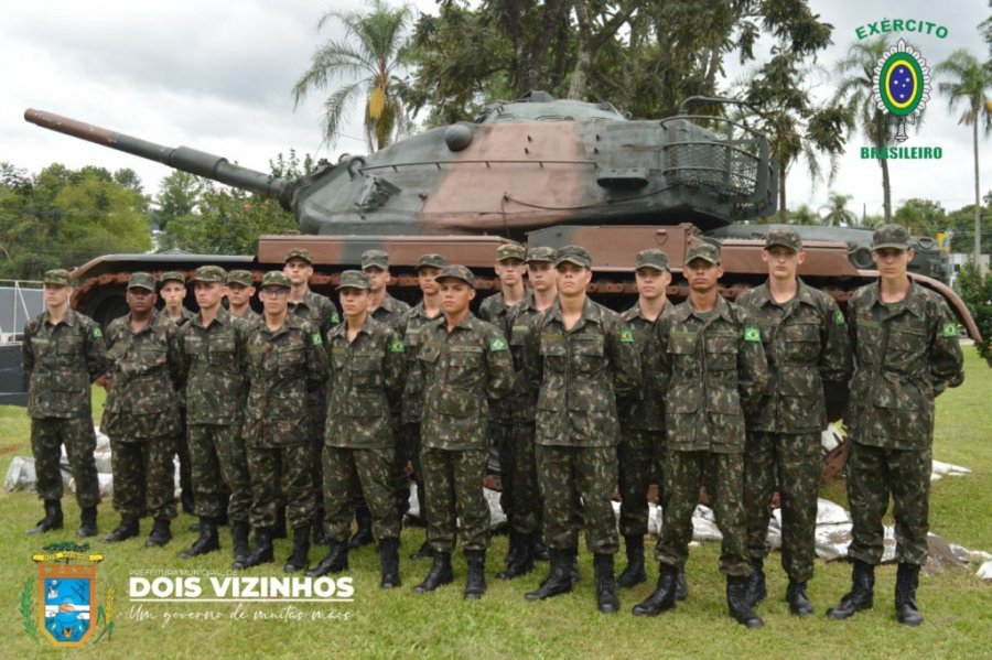19 Jovens Duovizinhenses S�o Incorporados nas Fileiras do Ex�rcito Brasileiro.