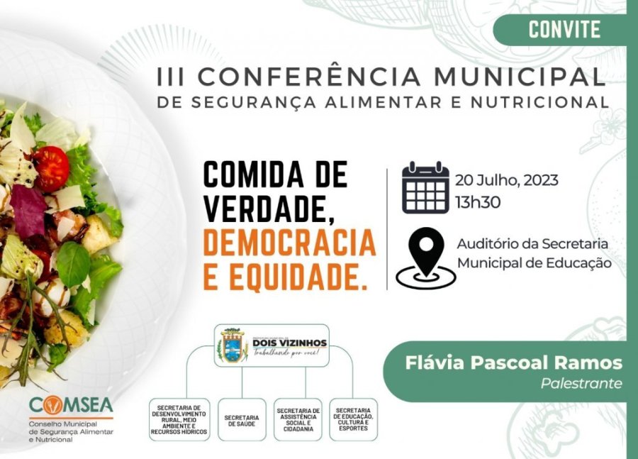 Comsea Realizar� Iii Confer�ncia Sobre Seguran�a Alimentar