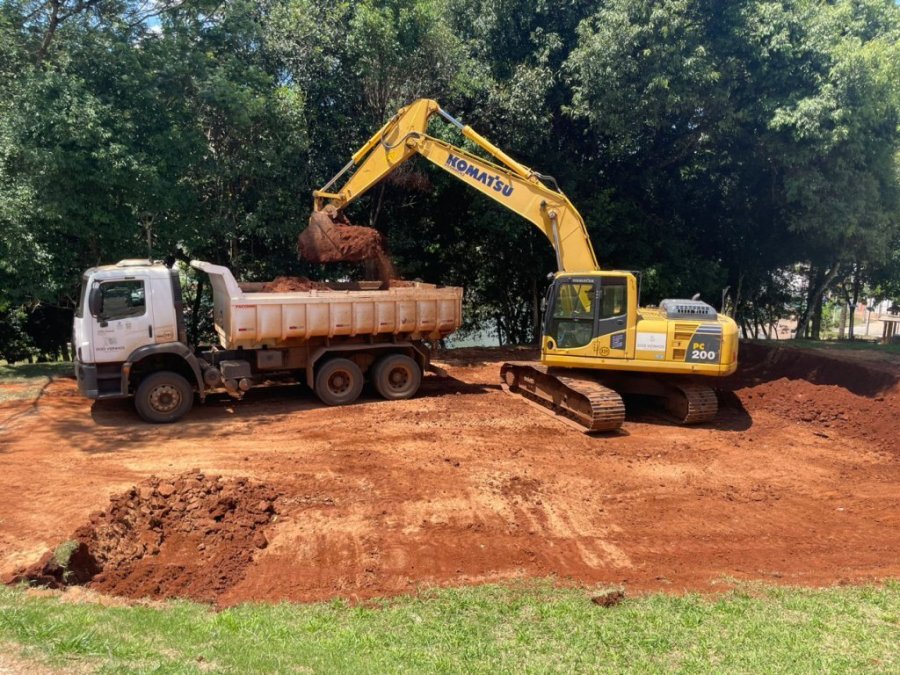 Iniciam as Obras de Constru��o da Ubs Norte