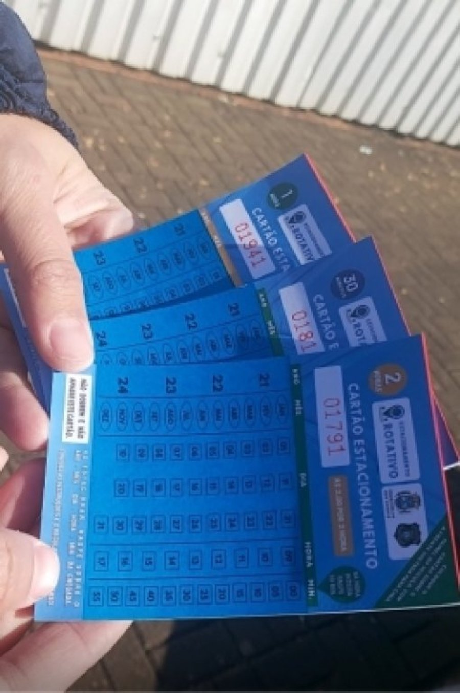 Pontos de Venda de Cart�es de Estacionamento