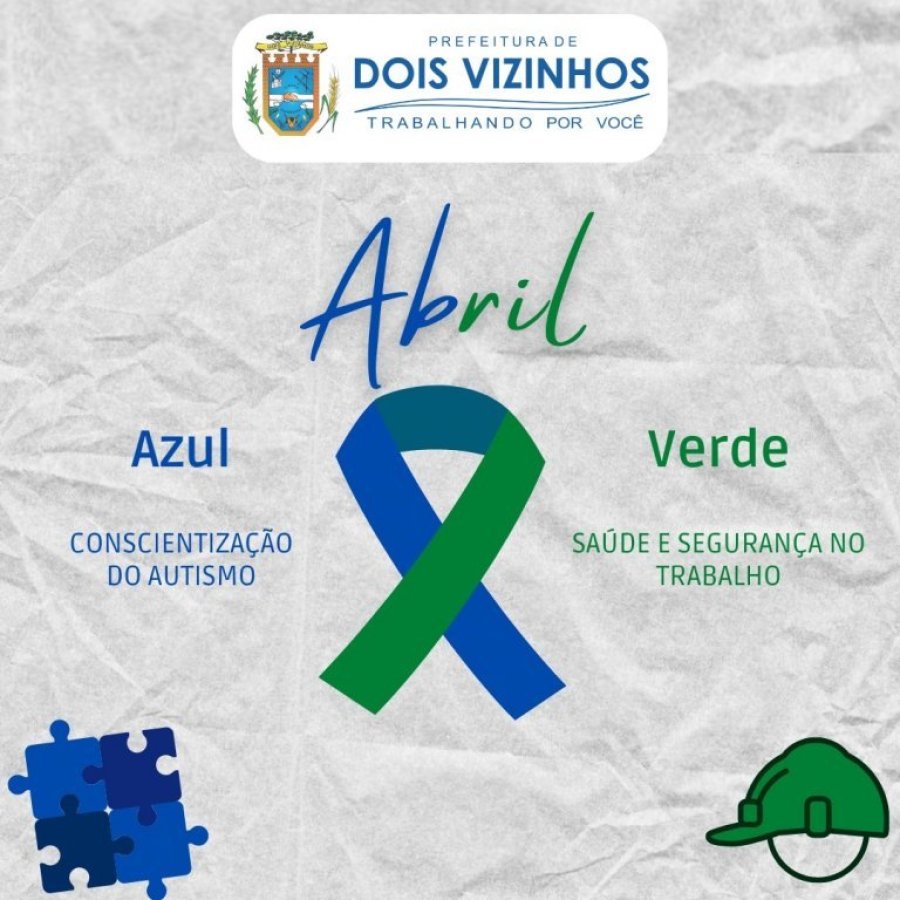 Abril Verde e Azul, Conscientiza��o Em Dupla
