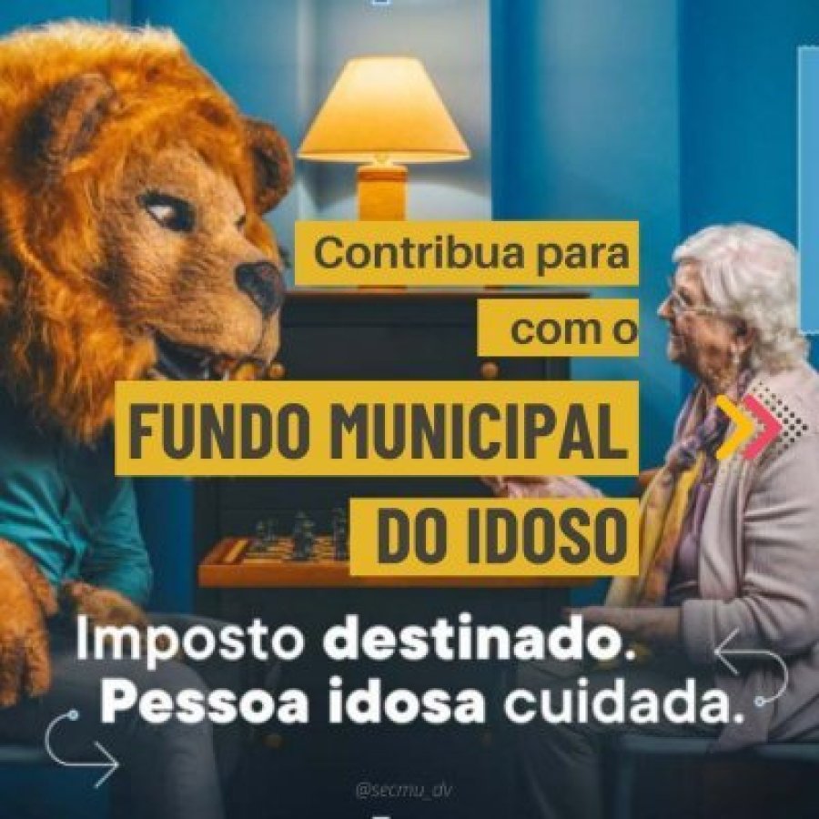 Ato Solid�rio! Contribua Com o Fundo do Idoso Ao Entregar Sua Declara��o do Imposto de Renda