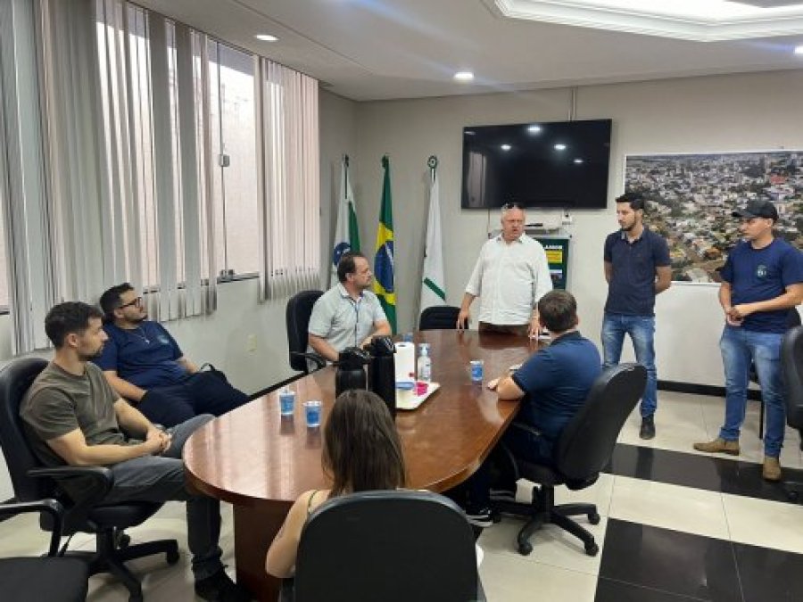 CREA-PR E PREFEITURA CONSOLIDAM RELA��ES INSTITUCIONAIS