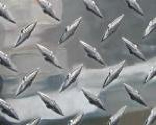 Chapa de Alumínio Xadrez 1000x2500x2.7mm