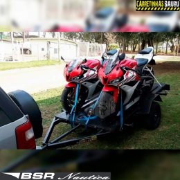 Fazendinha 02 Motos Plataforma 2,30 x 1,50 Mts