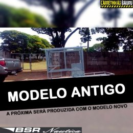 Carreta P/ Monitoramento Rural 3,00 x 1,20 Mts