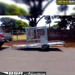 Carreta P/ Monitoramento Rural 3,00 x 1,20 Mts
