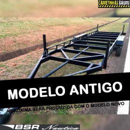 Carreta Plataforma S/ Assoalho 6,00 x 1,80 Mts